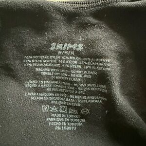 SKIMS Black Bodysuit